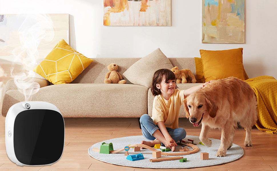 Smart Scent Air Machine for Home, Wall Mounted Cold Air Scent Machine, 100ML Miracle with Waterless Scent Diffuser