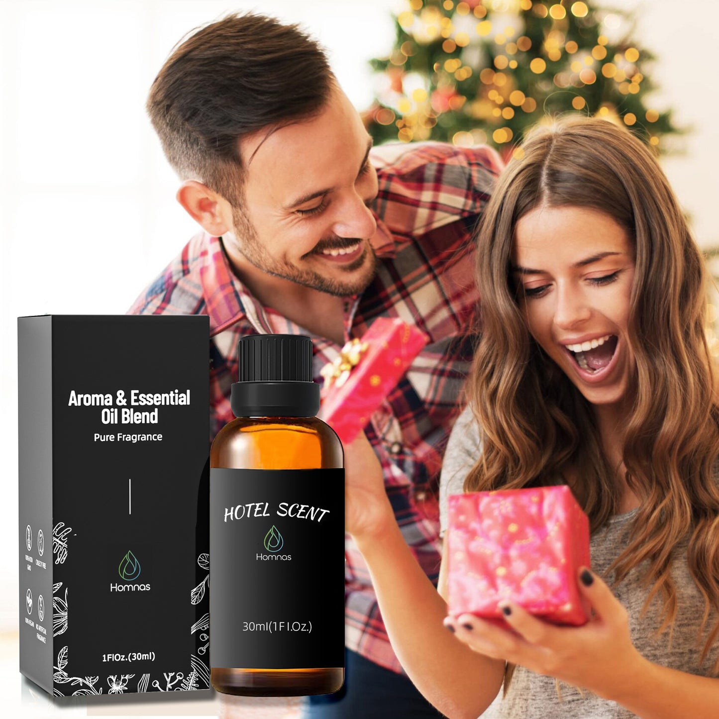 My Way Essential Oil, Diffuser Oil, Home Luxury & Scents for Diffuser, Christmas Gift 30ML Pure Diffuser Oil with Lemon, Tuberose and Vanilla for Aromatherapy