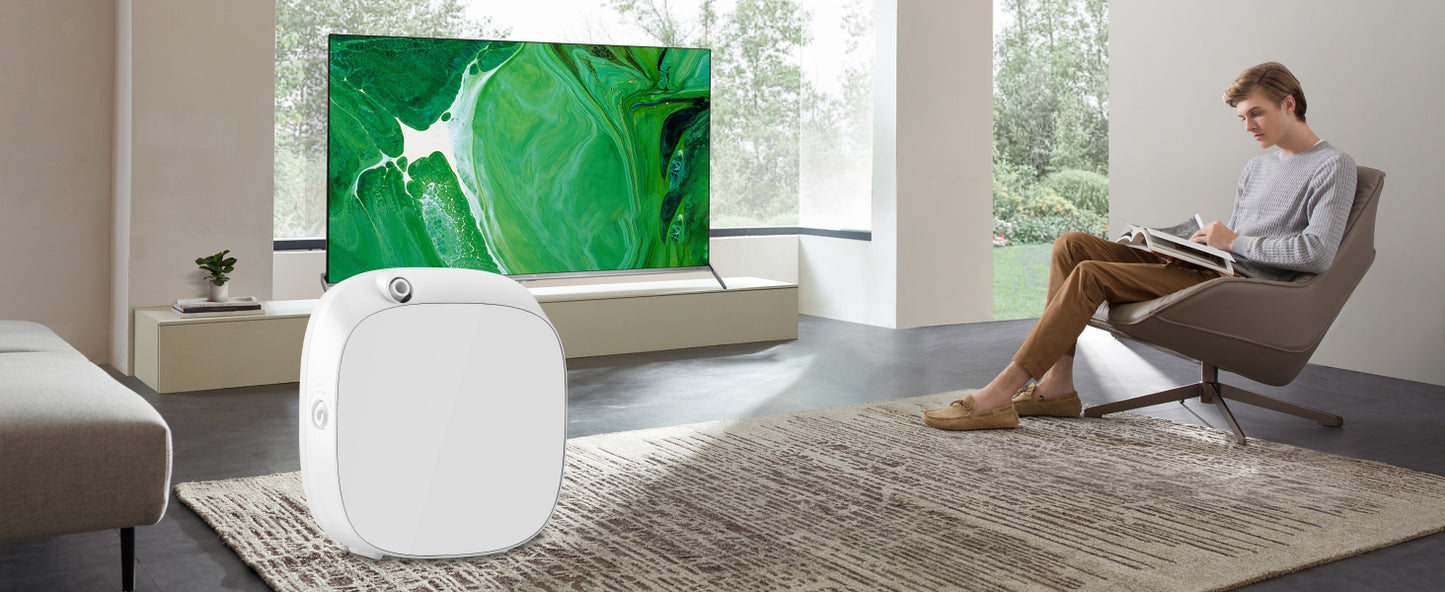 Upgraded Smart Scent Air Machine with Nebulizing Tech for Home, Wall Mounted Cold Air Scent Machine, Waterless Nebulizing Scent Diffuser
