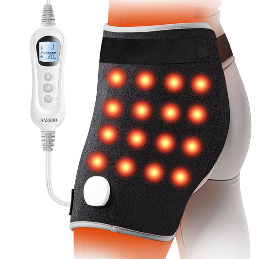 Graphene Heating Pad for Sciatica Pain Relief Mothers Day Gift for Mom Large Electric Heated Wrap for Lower Back Buttocks and Thighs Wellness Gifts for Women Fast Heating Pad with Auto Off