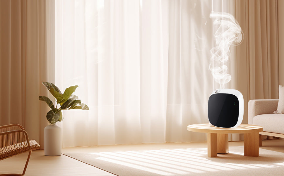 Smart Scent Air Machine for Home, Wall Mounted Cold Air Scent Machine, 100ML Miracle with Waterless Scent Diffuser