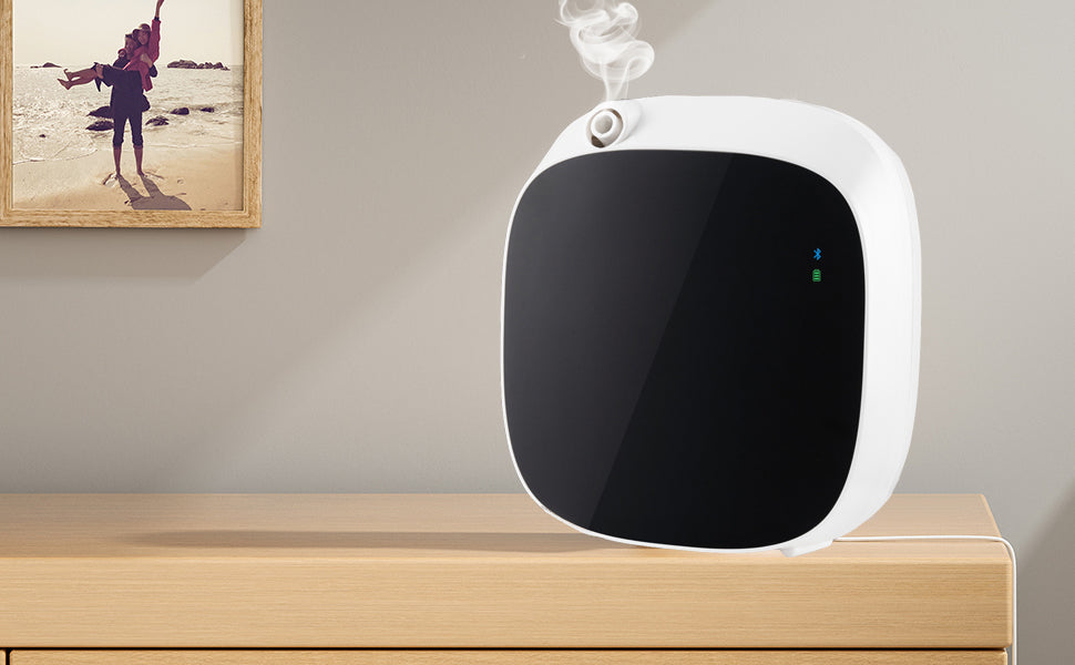Smart Scent Air Machine for Home, Wall Mounted Cold Air Scent Machine, 100ML Miracle with Waterless Scent Diffuser
