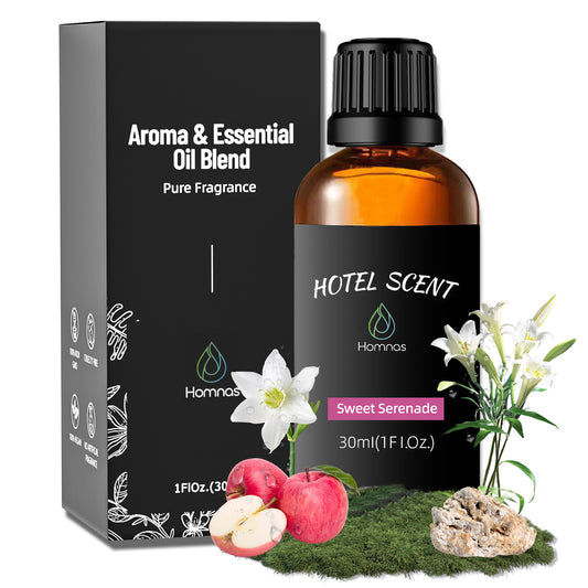 Sweet Serenade Essential Oil, Hotel Diffuser Oil, Inspired by Hilton Hotel, Home Luxury & Hotel Scents for Diffuser, Pure Diffuser Oil with Melon, Mimosa, Sandalwood for Aromatherapy