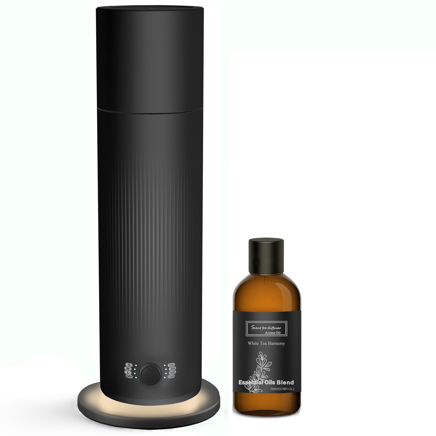 BAIESHIJI Waterless Essential Oil Diffuser, Scent Air Machine for Home with Hotel Scent Oil, Covers Up to 1000 Sq.Ft, Adjustable Mist & Timer, Hotel and Commercial Use